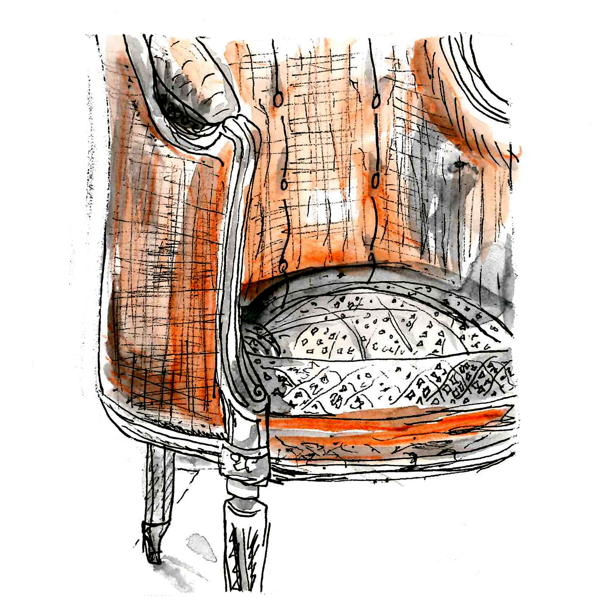 Interior Vignette Illustrations - Image 3
