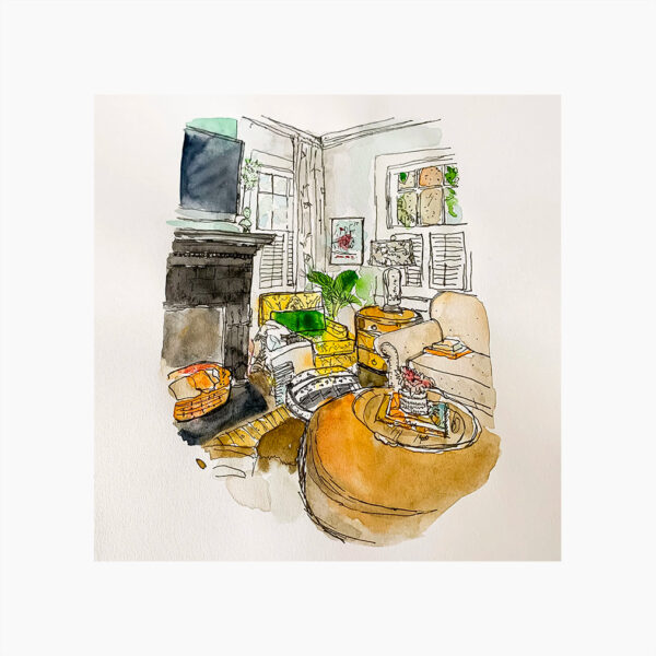 Interior Vignette Illustrations