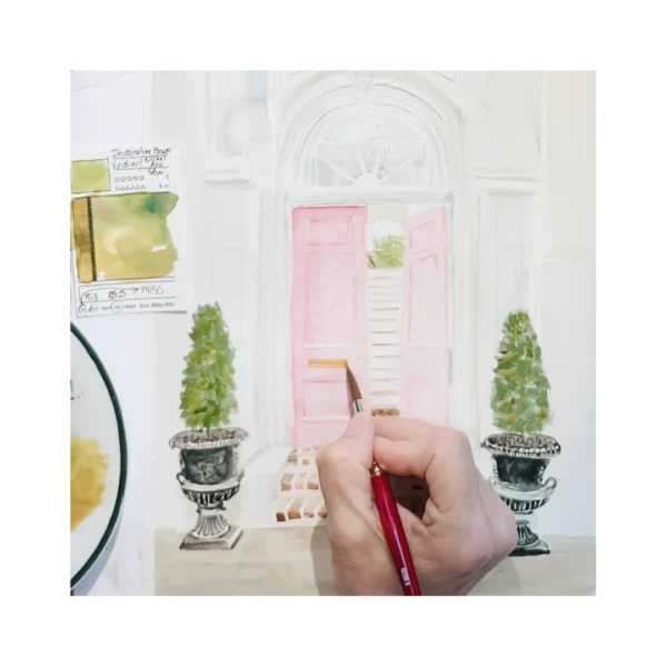 Paint Your Own Holiday Front Door